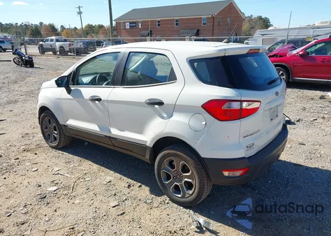 2018 Ford Ecosport S from USA, damaged, VIN MAJ6P1SLXJC178376